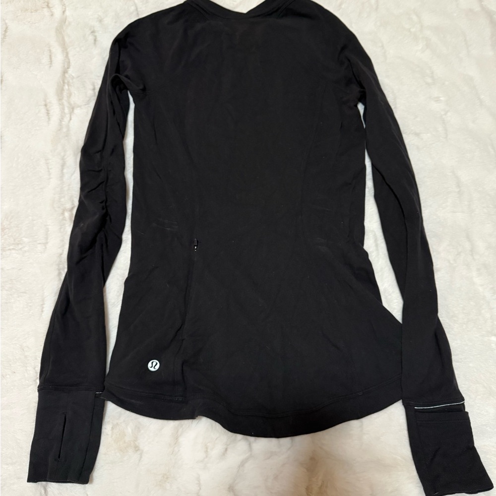lululemon athletica Classic Black Long Sleeve Tee